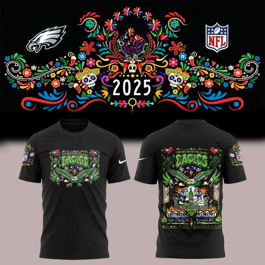 Philadelphia Eagles Hasta La Muerte 2025 Combo T-Shirt