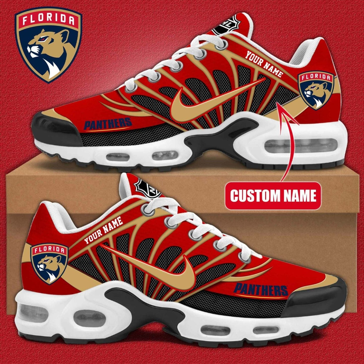 Florida Panthers Personalized New Shoes Limited Edition