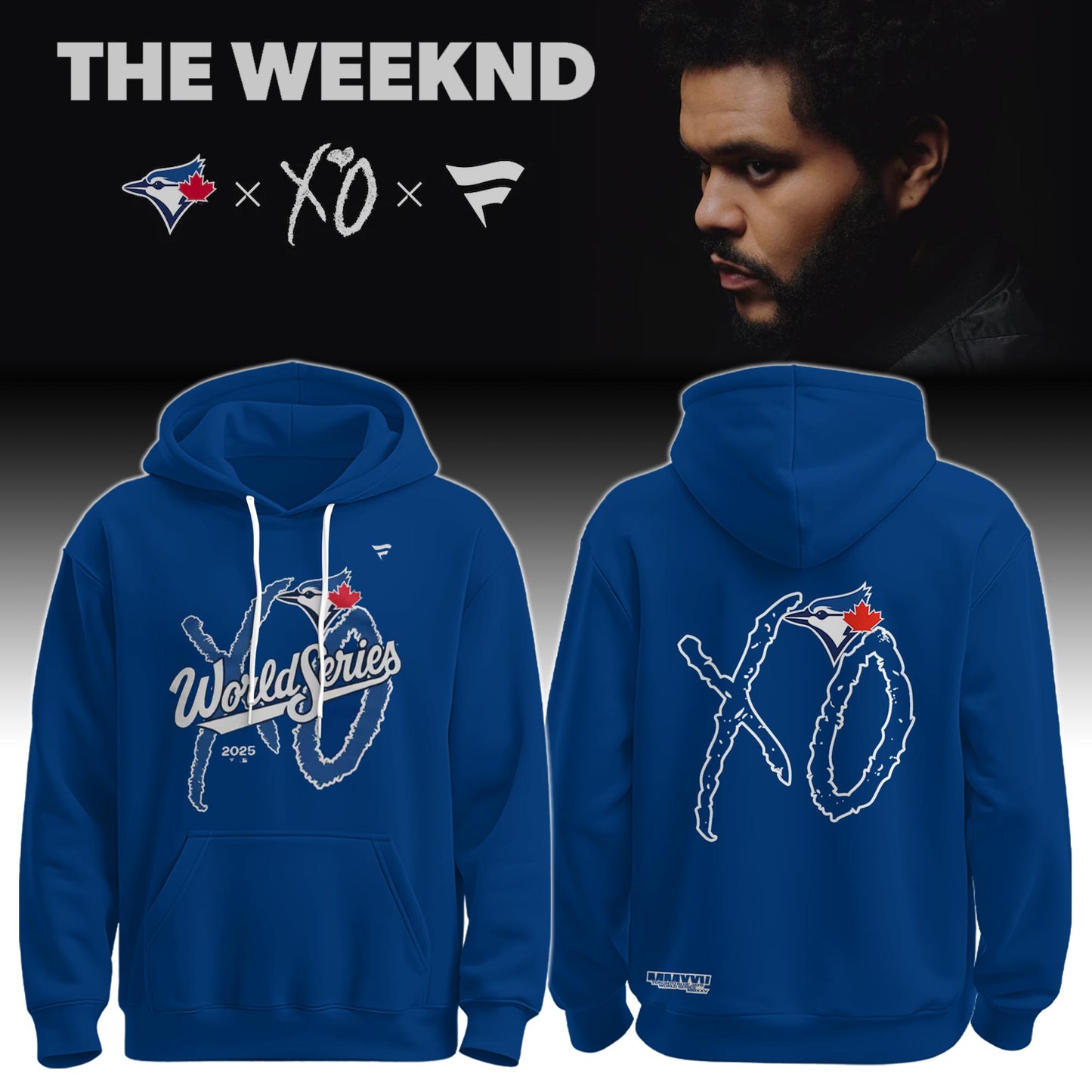 Toronto B Jays x The Weeknd Hoodie Limited Edition