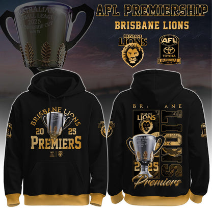 Brisbane Lions– AFL 2025 Champions Hoodie
