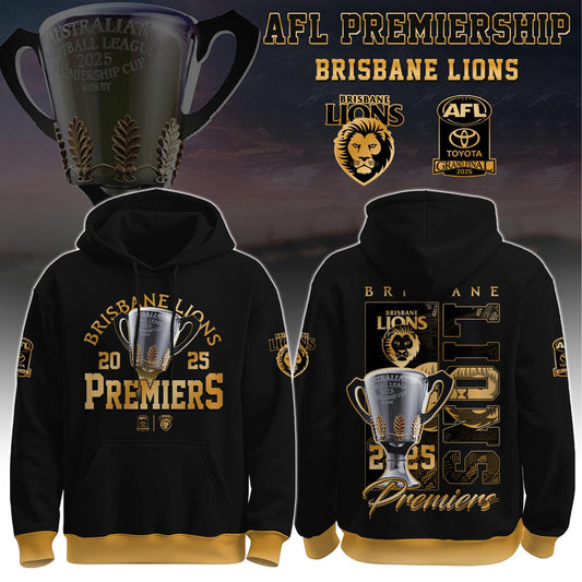 Brisbane Lions– AFL 2025 Champions Hoodie