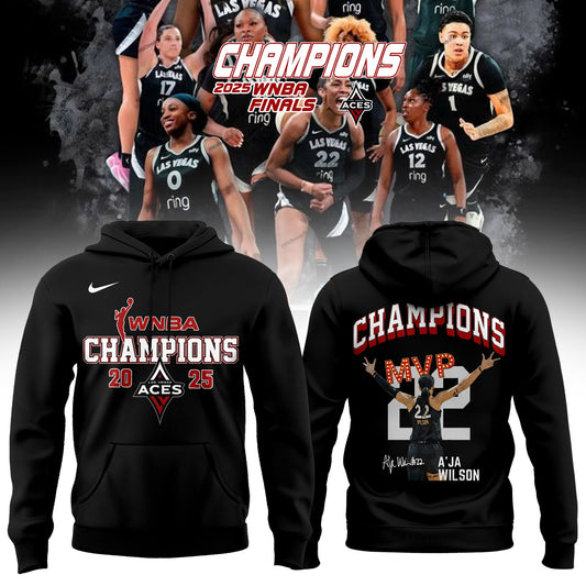 _ Las Vegas Aces Back on Top — Aces 2025 Champions Hoodie