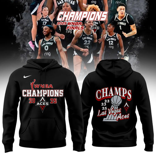 _ Las Vegas Aces Back on Top — Aces 2025 Champions Hoodie