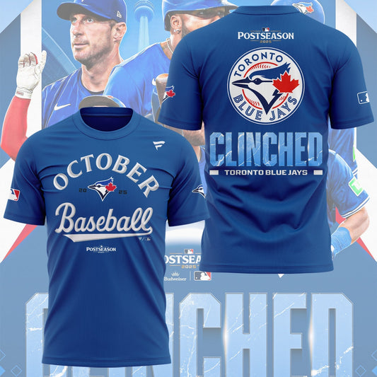 Limited Edition Blue Jays 2025 Postseason Locker Room TShirt v2