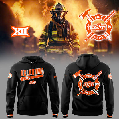 Limited Edition CowboysBaseball x Firefighter Appreciation Hoodie-LL250326002