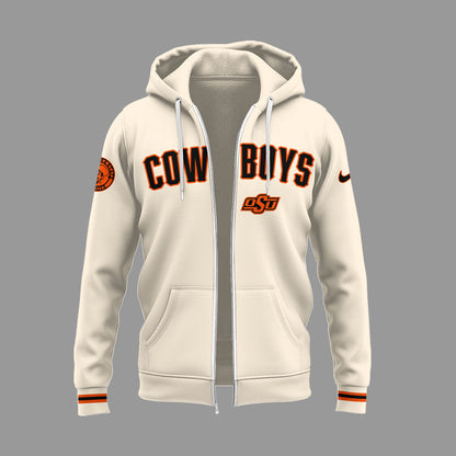 Limited Edition CowboysBaseball x Firefighter Appreciation Zip Hoodie-LL250328113