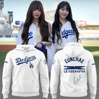 Los Angeles Dodgers x Eunchae Hoodie-LL2509101001