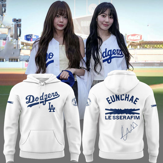 Los Angeles Dodgers x Eunchae Hoodie-LL2509101001