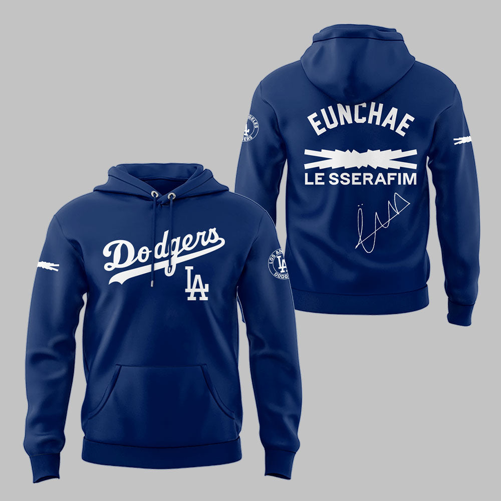 Los Angeles Dodgers x Eunchae Hoodie-LL2509101002