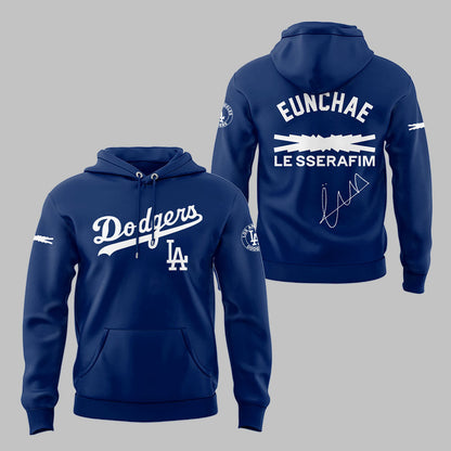 Los Angeles Dodgers x Eunchae Hoodie-LL2509101002
