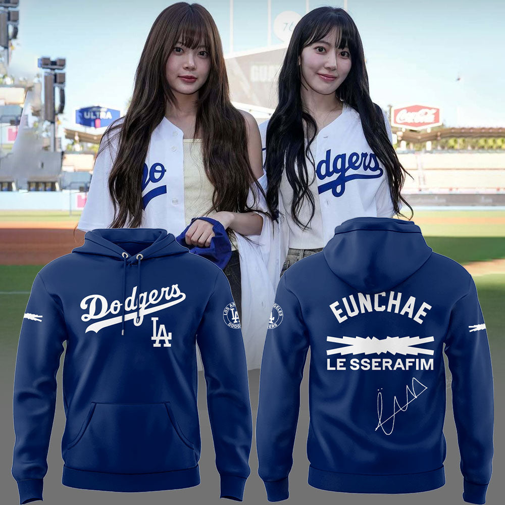 Los Angeles Dodgers x Eunchae Hoodie-LL2509101002