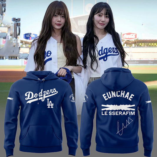 Los Angeles Dodgers x Eunchae Hoodie-LL2509101002