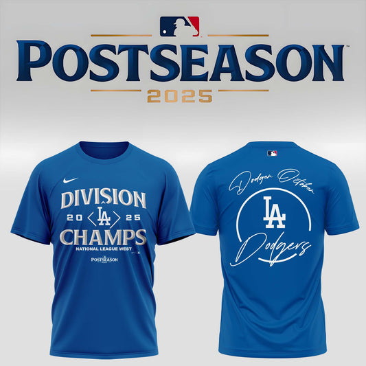 Los Angeles Dodgers T-Shirt NL West Division Champions