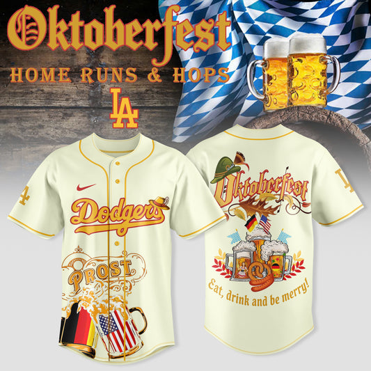 Los Angeles Dodgers Baseball Jersey x Oktoberfest Jersey Collection 2025
