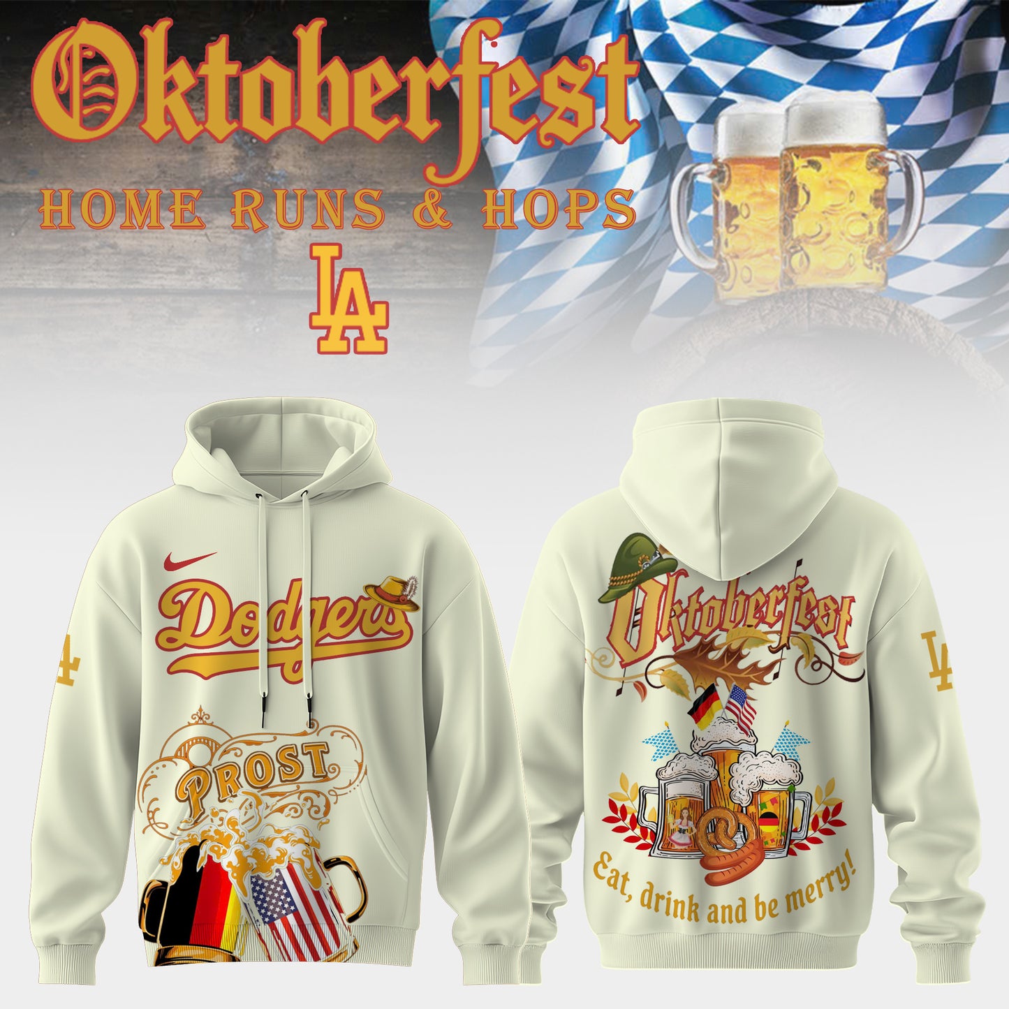 Los Angeles Dodgers Hoodie x Oktoberfest Collection 2025