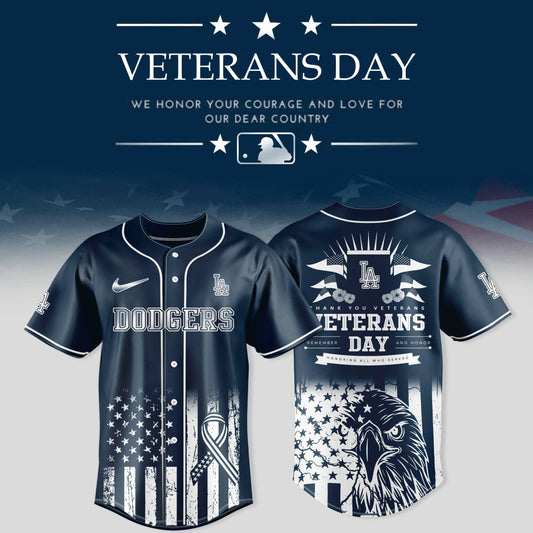 Los Angeles Dodgers Baseball Jersey x Veterans Day 2025