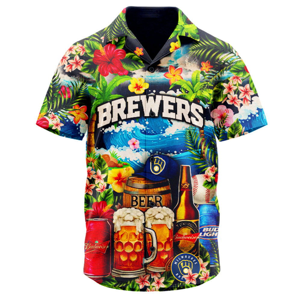 Milwaukee Brewers MLB Hawaiian Shirt Special Edition 2025