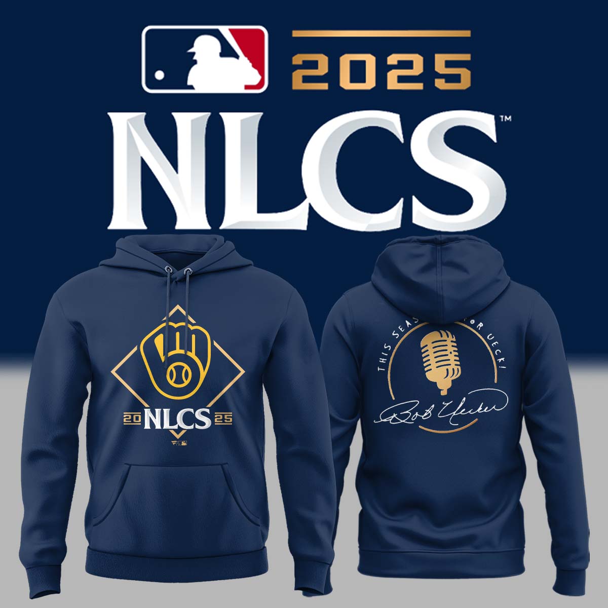 _Milwaukee Brewers 2025 NLCS Limited Edition Hoodie ⚾💙