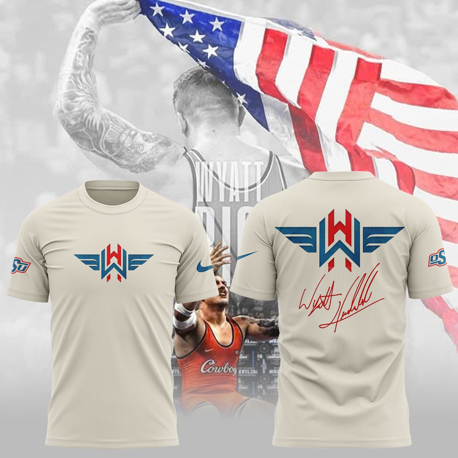 Limited Edition Wyatt Hendrickson New T-Shirt-ND03262561