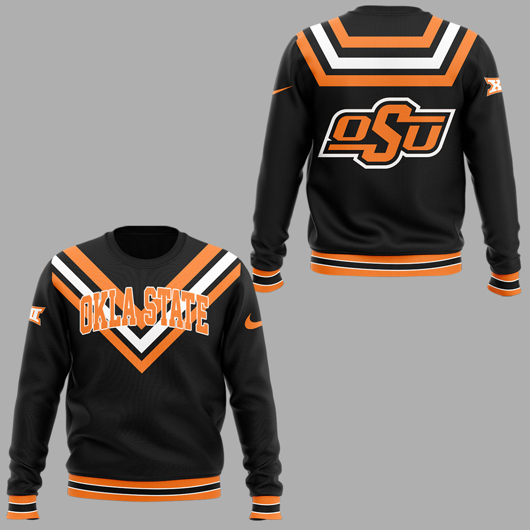 Limited Edition OSU Cowboy Wrestling Black Sweatshirt-ND03312554