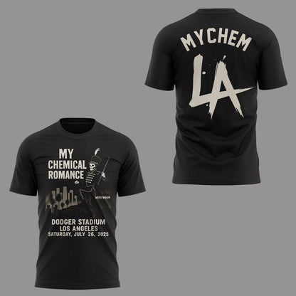 Limited Edition “Long Live: The Black Parade Tour 2025 x LA” Tshirt