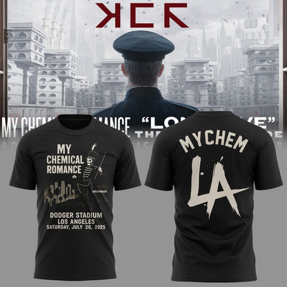 Limited Edition “Long Live: The Black Parade Tour 2025 x LA” Tshirt