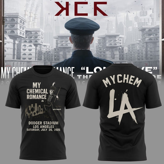 Limited Edition “Long Live: The Black Parade Tour 2025 x LA” Tshirt
