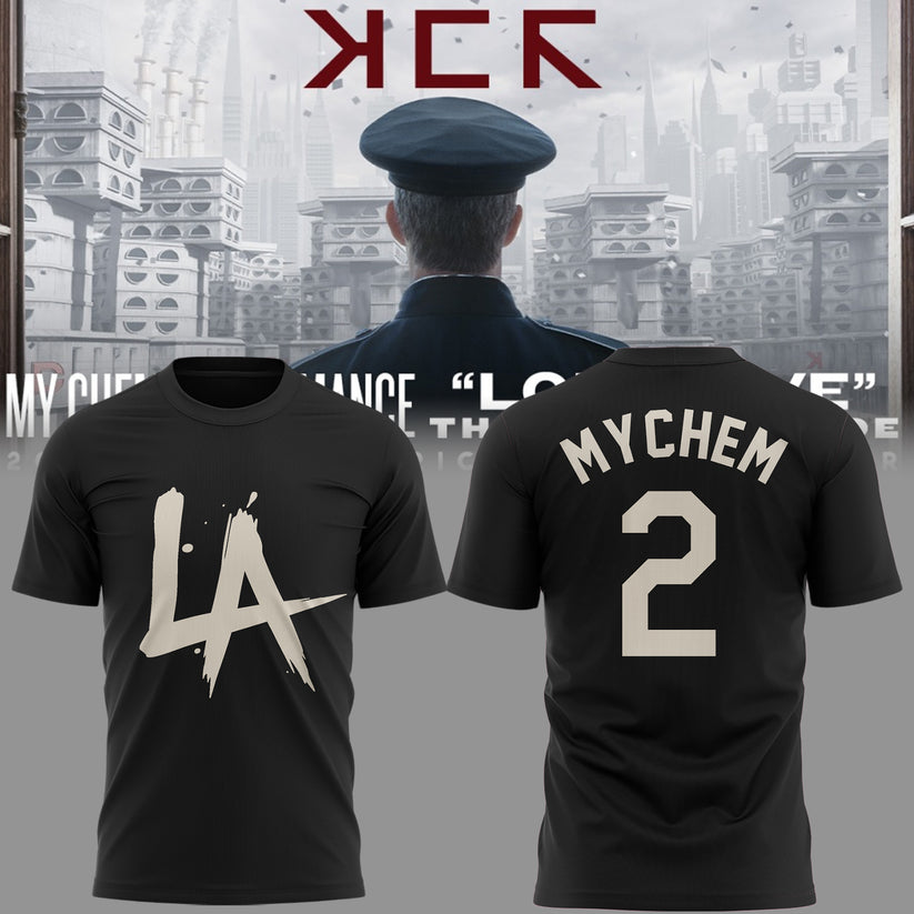 Limited Edition “Long Live: The Black Parade Tour 2025 x LA” Tshirt