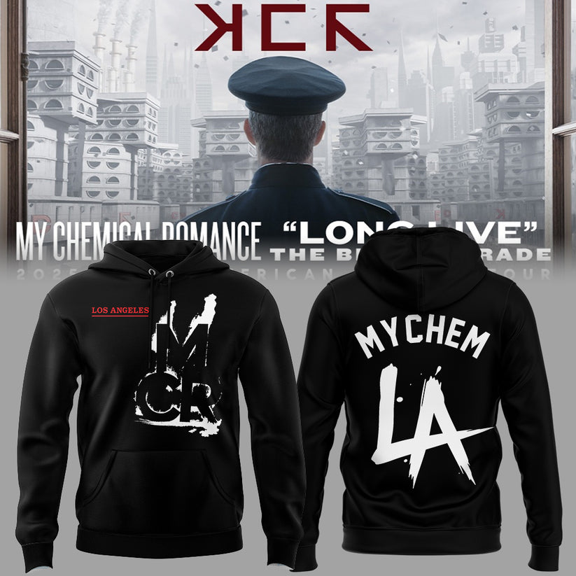 Limited Edition “Long Live: The Black Parade Tour 2025 x LA” Hoodie