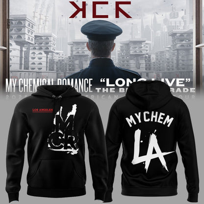 Limited Edition “Long Live: The Black Parade Tour 2025 x LA” Hoodie