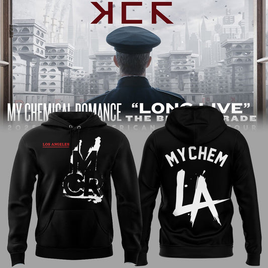 Limited Edition “Long Live: The Black Parade Tour 2025 x LA” Hoodie