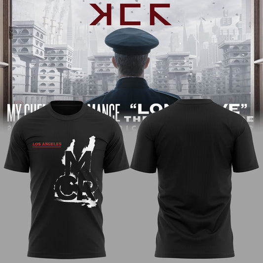 Limited Edition “Long Live: The Black Parade Tour 2025 x LA” Tshirt