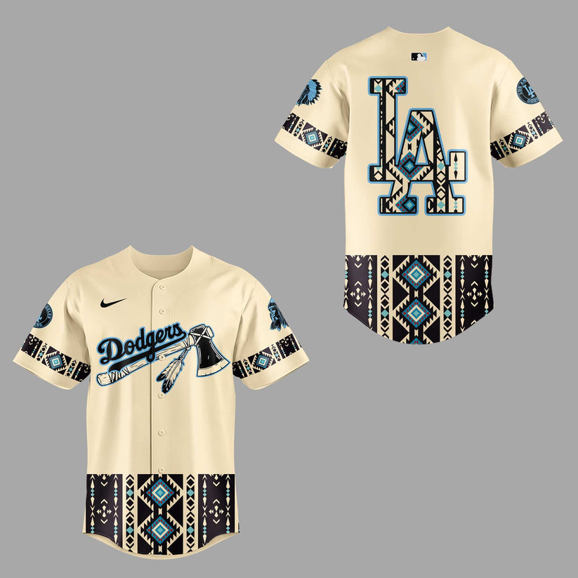 Limited Edition Dodgers x Native American Heritage Month 2025 Jersey