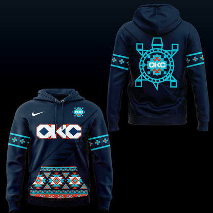 Exclusive OKC Basketball 2025-26 City Edition Hoodie-ND08222515