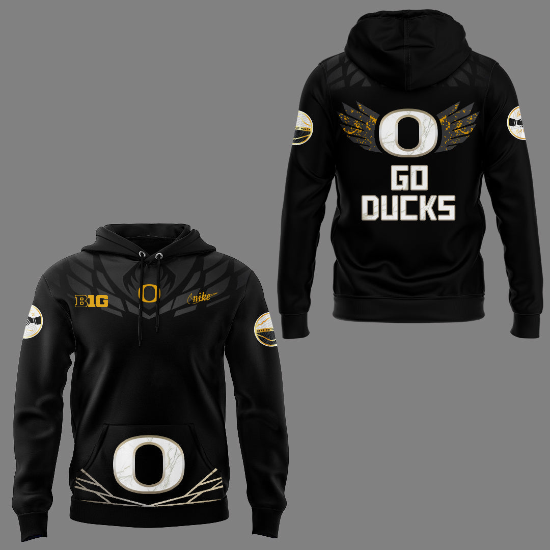 Limited Edition Ducks FB A Tribute to Phil and Bill “𝑶𝒓𝒆𝒈𝒐𝒏 𝑺𝒉𝒐𝒆 𝑫𝒖𝒄𝒌” Hoodie-ND09152506
