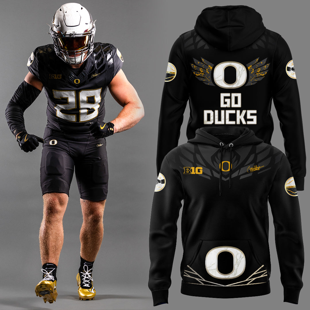 Limited Edition Ducks FB A Tribute to Phil and Bill “𝑶𝒓𝒆𝒈𝒐𝒏 𝑺𝒉𝒐𝒆 𝑫𝒖𝒄𝒌” Hoodie-ND09152506