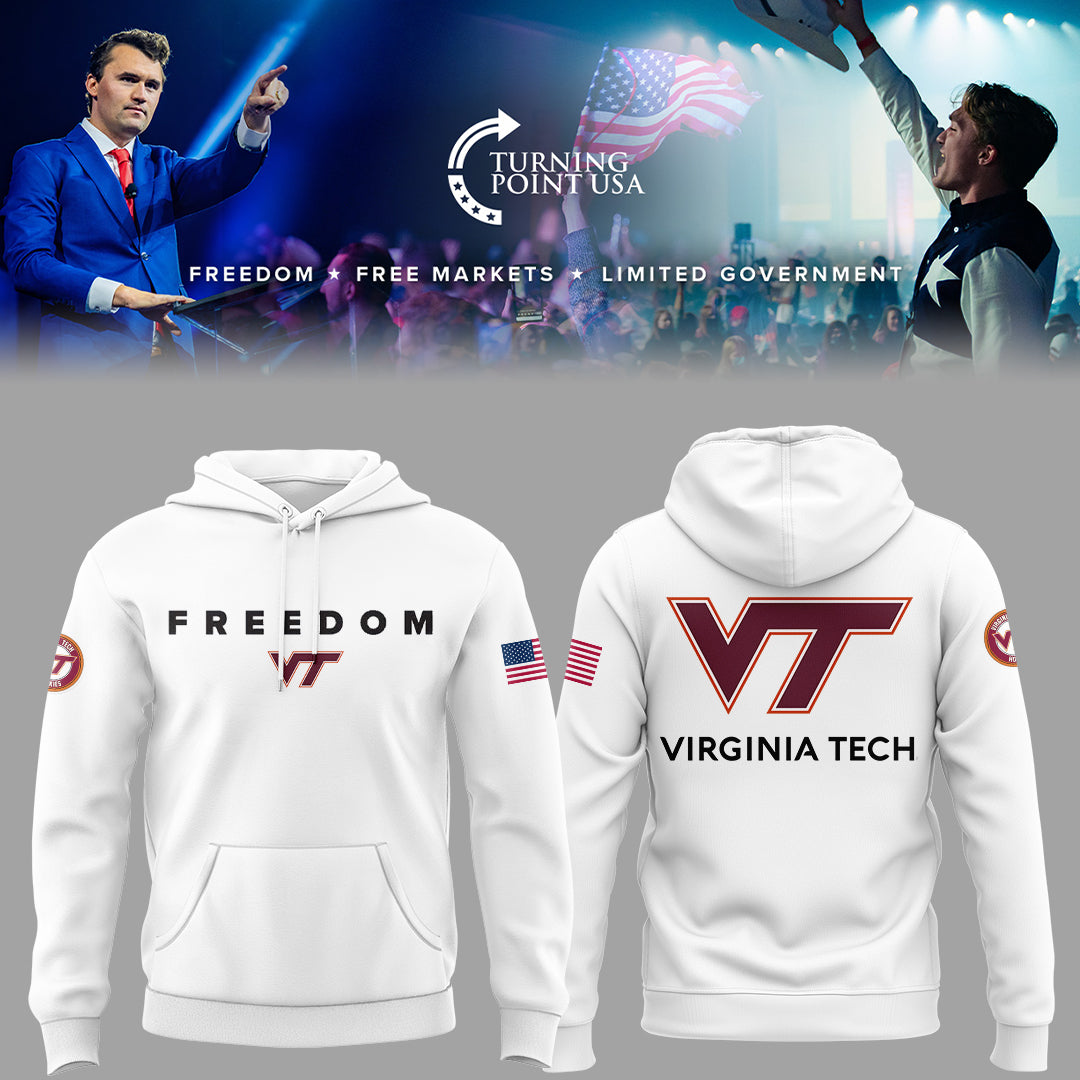 Limited Edition Virginia Tech x Turning Point USA Hoodie