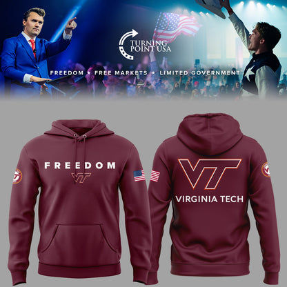 Limited Edition Virginia Tech x Turning Point USA Hoodie