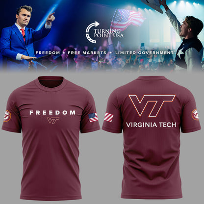 Limited Edition Virginia Tech x Turning Point USA Shirt