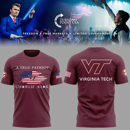 Limited Edition Virginia Tech x Turning Point USA Shirt