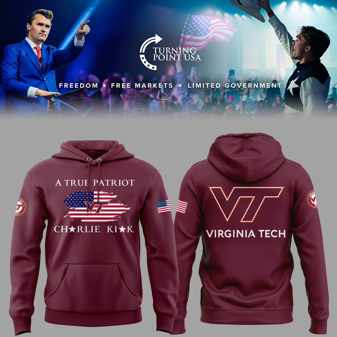 Limited Edition Virginia Tech x Turning Point USA Shirt