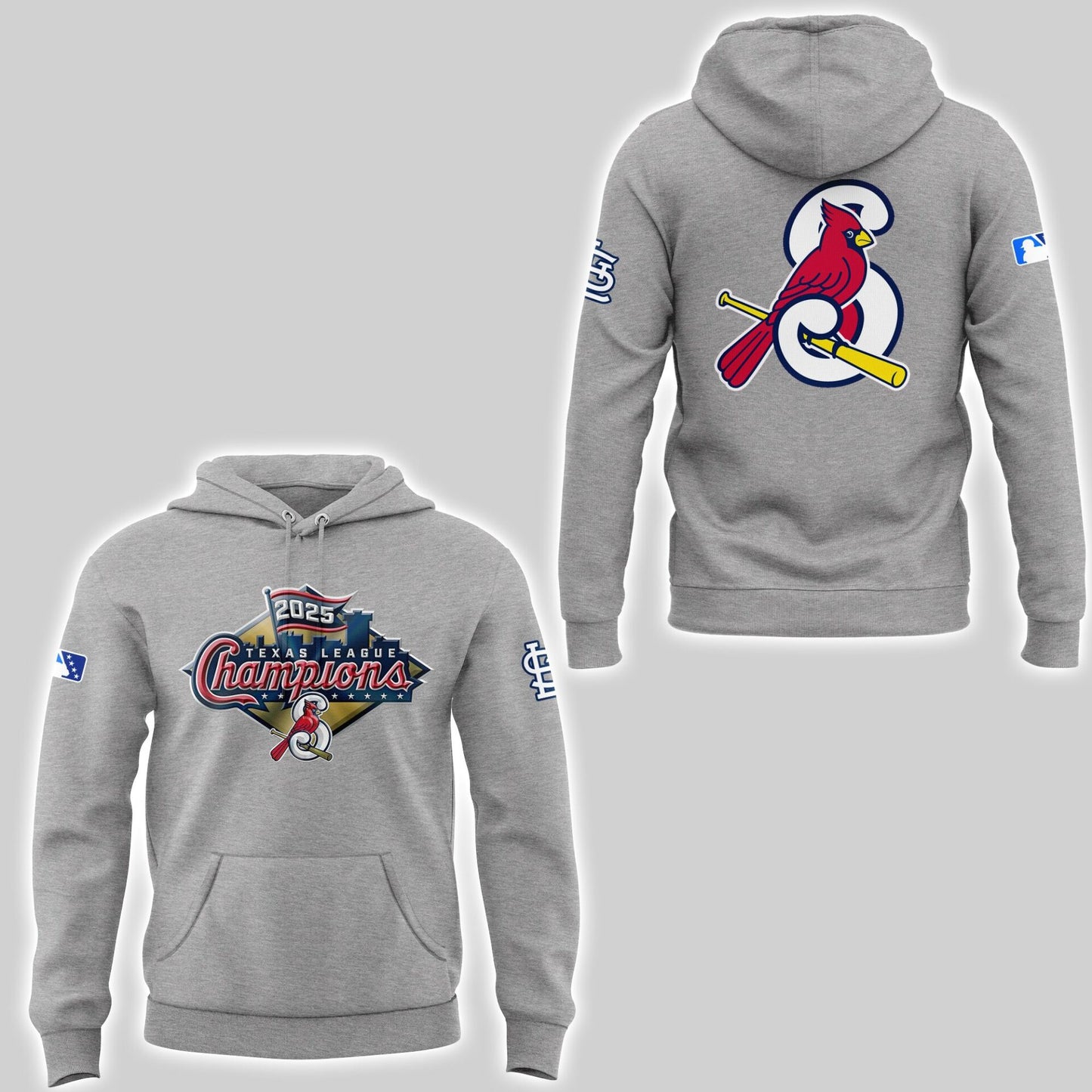 Limited Edition Sgf Cardinals 2025 Texas League champions Hoodie-ND09252540