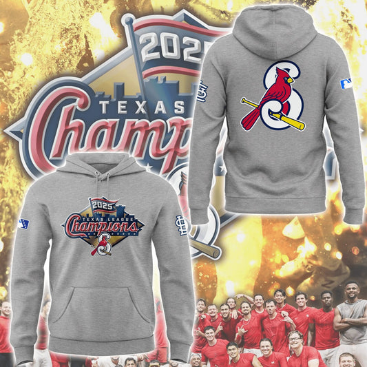 Limited Edition Sgf Cardinals 2025 Texas League champions Hoodie-ND09252540