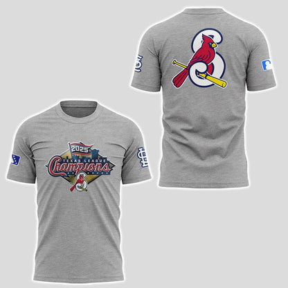 Limited Edition Sgf Cardinals 2025 Texas League champions Tshirt-ND09252541