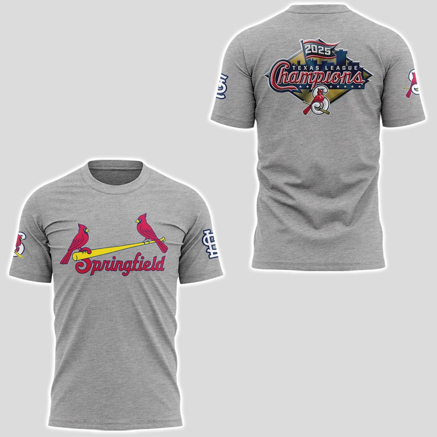 Limited Edition Sgf Cardinals 2025 Texas League champions Tshirt-ND09252546