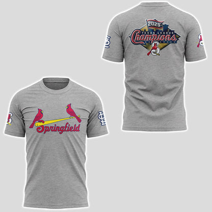 Limited Edition Sgf Cardinals 2025 Texas League champions Tshirt-ND09252546