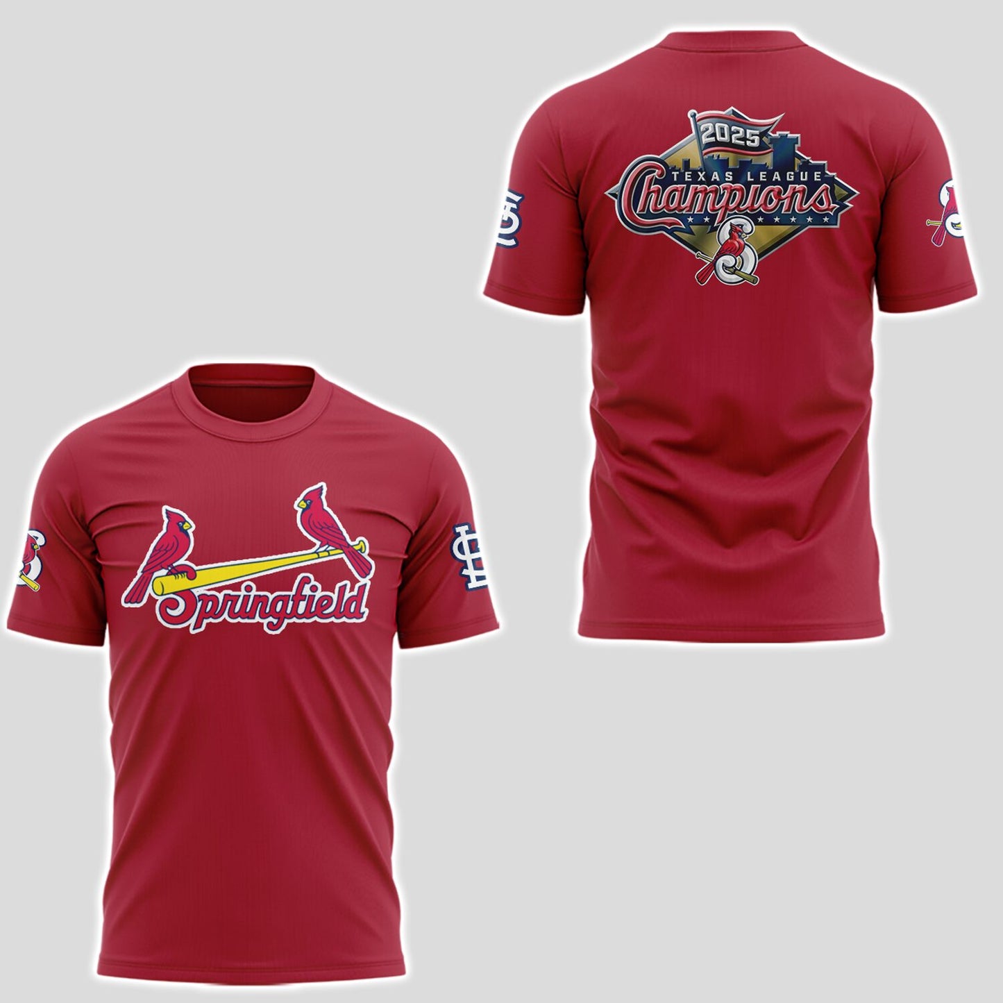 Limited Edition Sgf Cardinals 2025 Texas League champions Tshirt-ND09252547