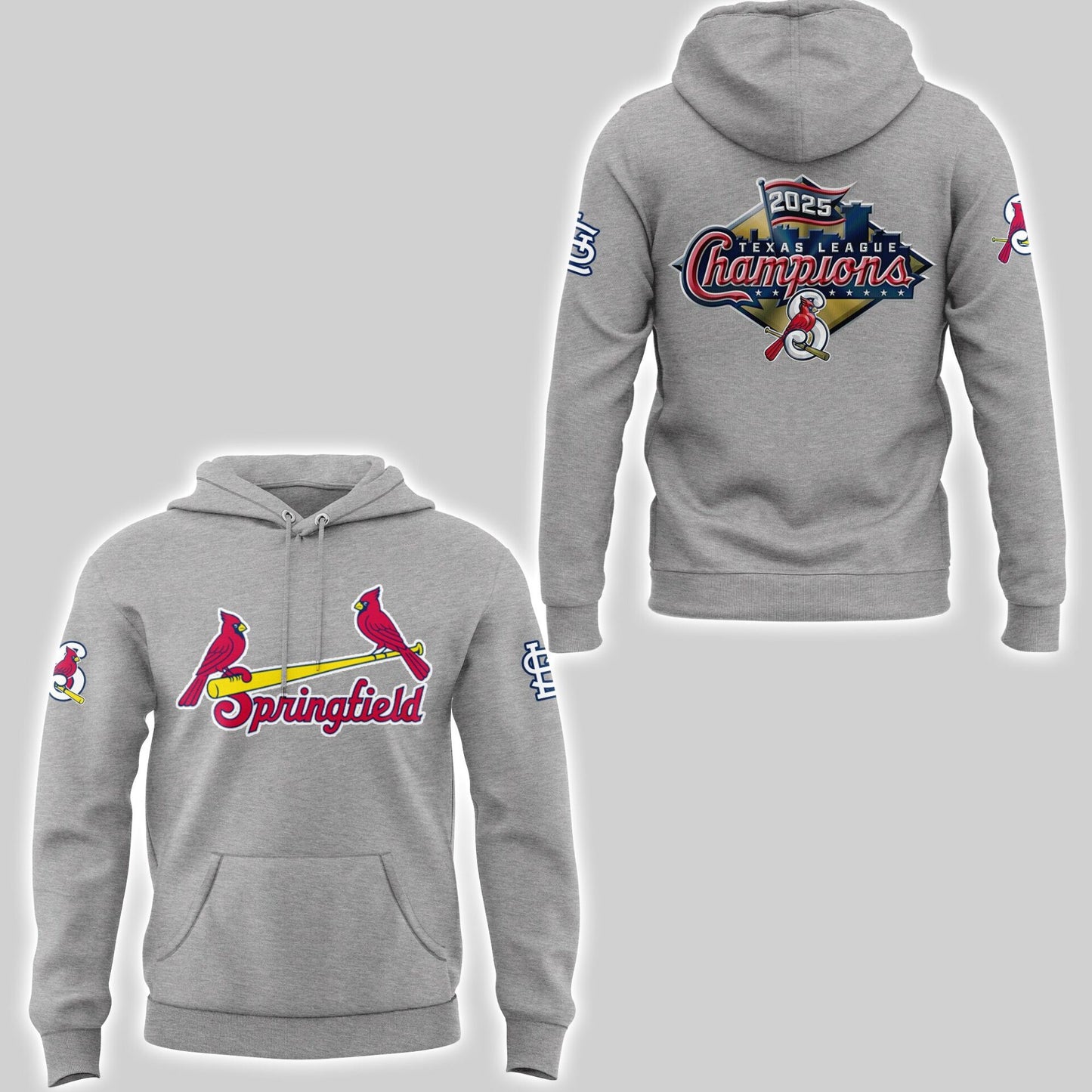 Limited Edition Sgf Cardinals 2025 Texas League champions Hoodie-ND09252548