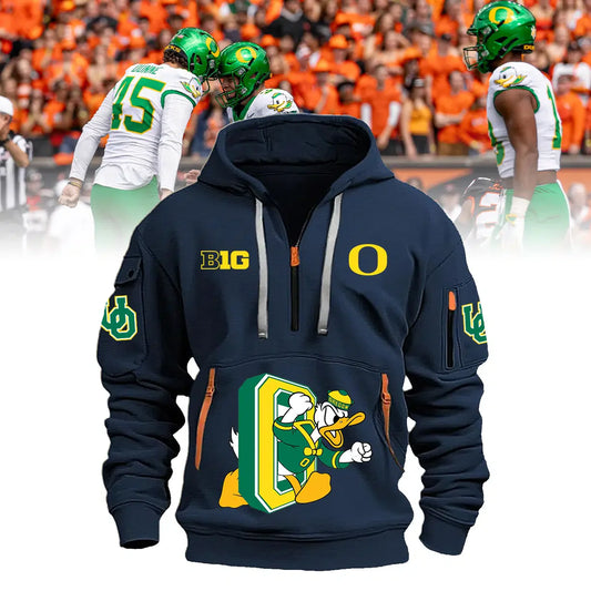 Oregon Ducks Football 2024 New Hoodie (Navy)