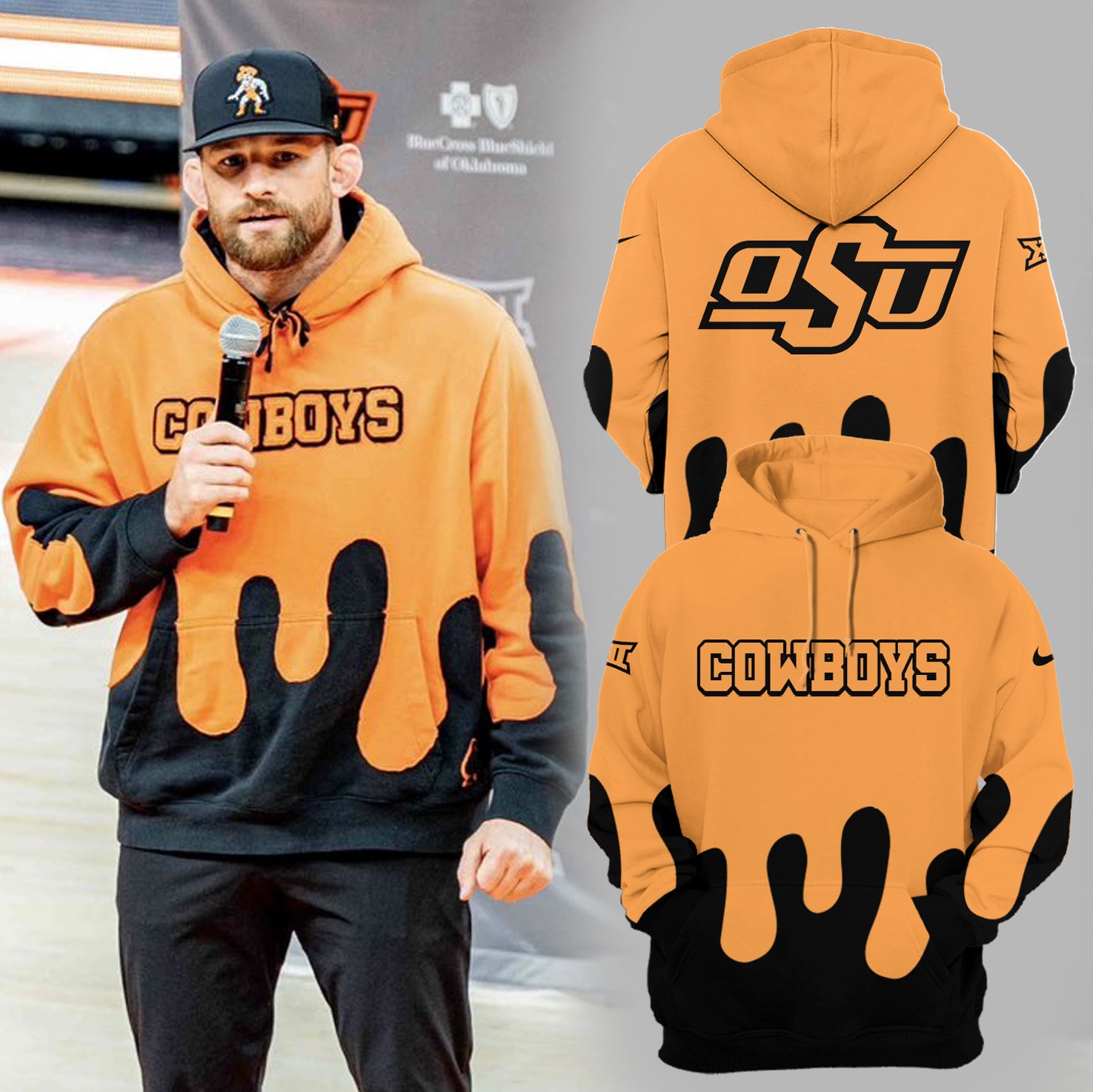 Specail New OSU Cowboy Wrestling Coach DT’s Hoodie-PA04042514